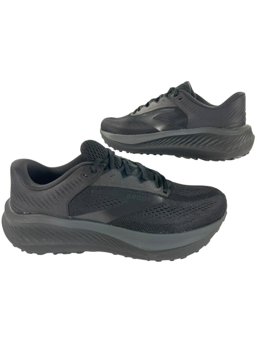 Brooks Anthem 8 Mens Running Shoes Black/Ebony Lightweight Men's Size 8 WIDE NEW